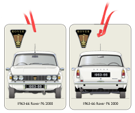 Rover P6 2000 1963-66 Air Freshener